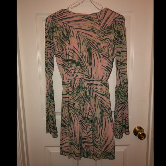 Pink Palms Dress - Picture 3 of 3
